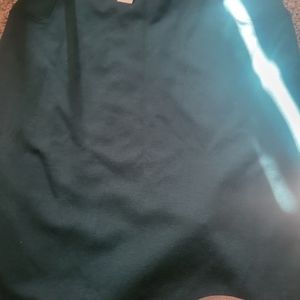 Dark teal pencil skirt